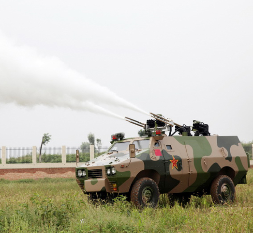 launch non-lethal CS disperse powder